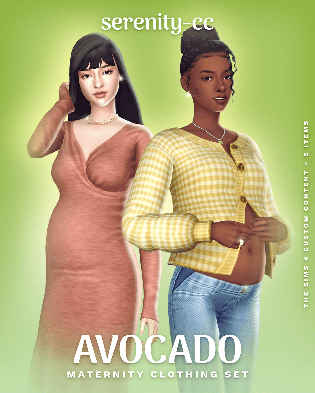 Скриншот мода Одежда для беременных The Avocado
